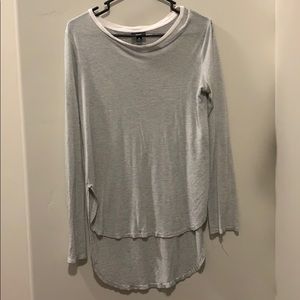 Long sleeve stripped shirt